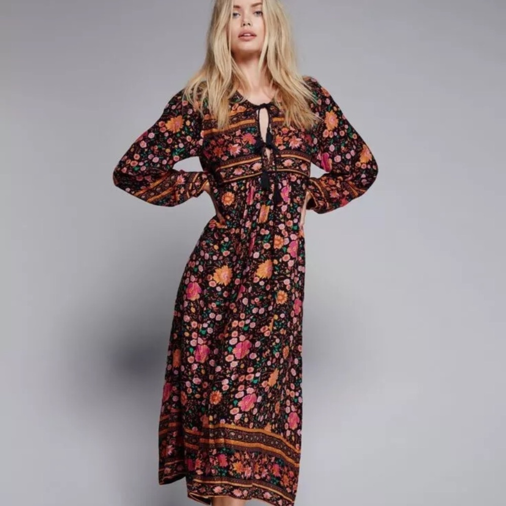 🍁🍂Spell Wintergarden Folktown Gown- Sz. L🍁🍂Fall Ready!! 🎃 - Picture 2 of 15